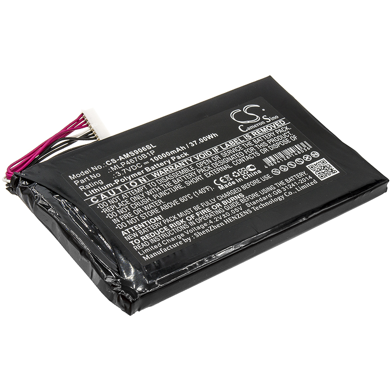 Autel Maxisys MS906BT Maxisys MS906TS MS906BT Replacement Battery 10000mAh
