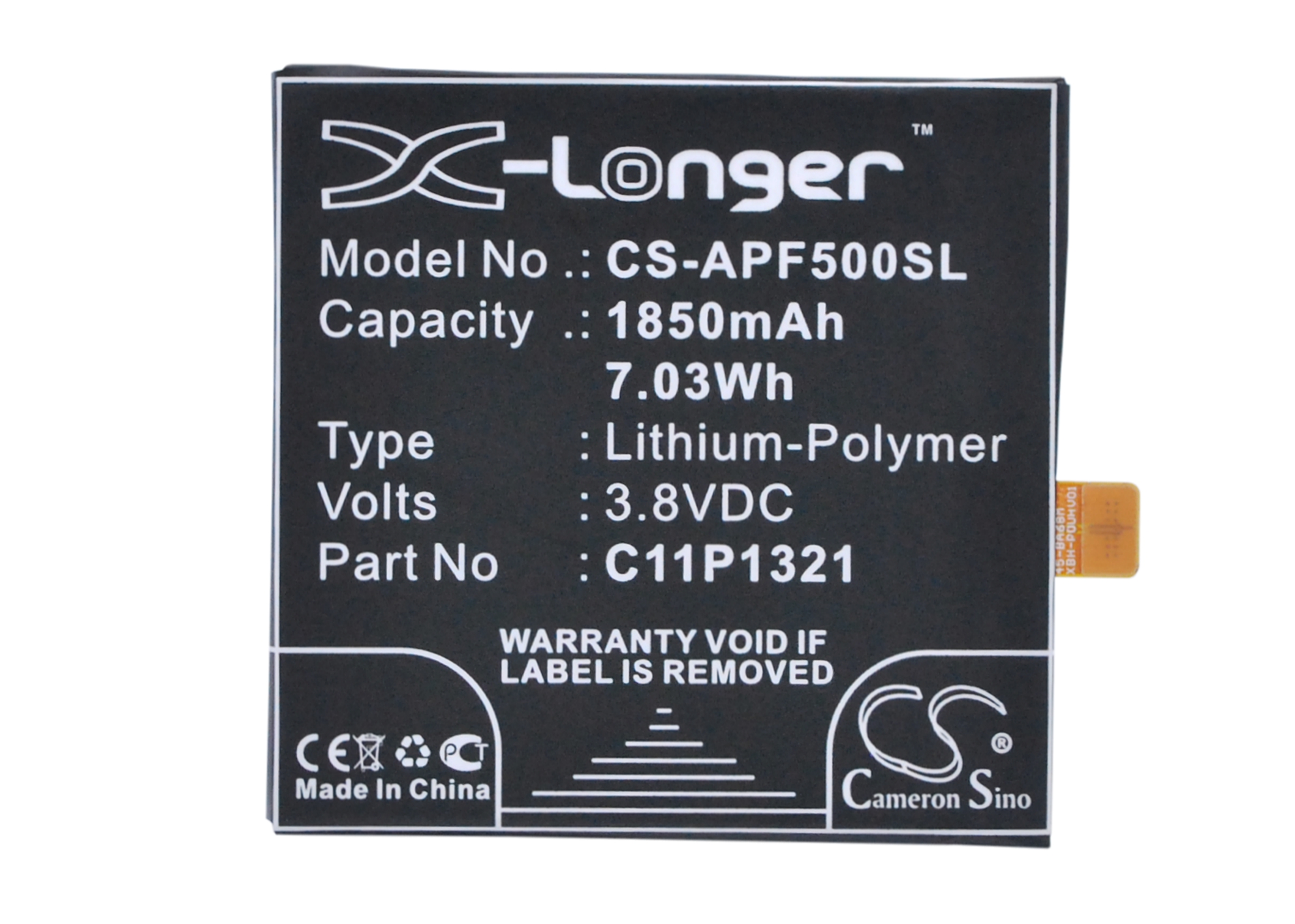 Asus A68M PadFone E C11P1321 Mobile Replacement Battery 1850mAh