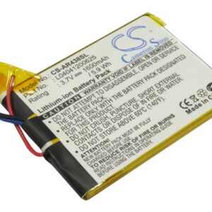 Archos 43 Internet Tablet 8300 A43IT Media Player Replacement Battery 3.7V 1600mAh