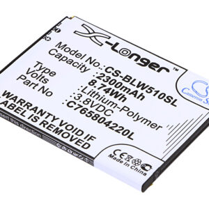 BLU L280 Life 8 W510 Win HD Replacement Battery 3.8V 2300mAh