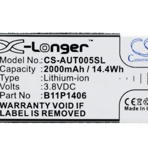 Asus PadFone X Mini 4.5 Replacement Battery 3.8V 2000mAh
