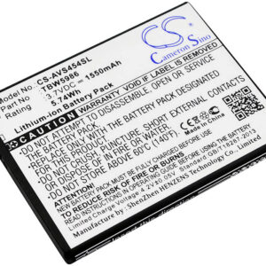 Archos 45 Helium 4G Replacement Battery 3.7V 1550mAh