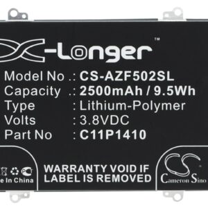 Asus ZenFone 5 A502CG Replacement Battery 3.8V 2500mAh