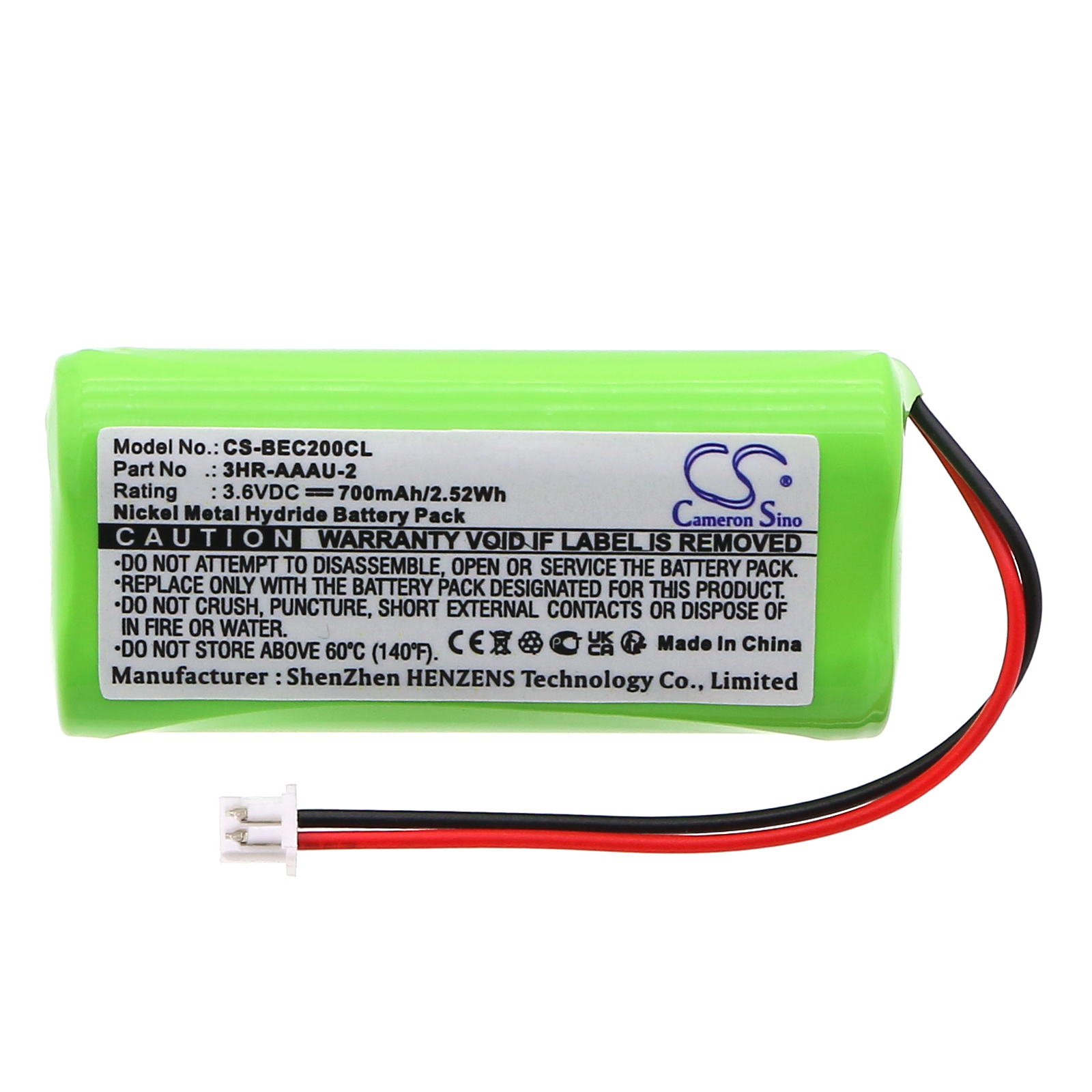Bang & Olufsen Beocom 2 Replacement Battery 3.6V 700mAh