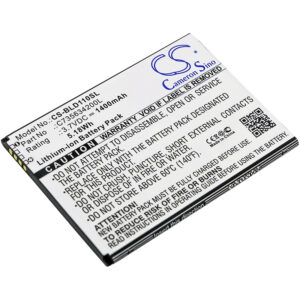 BLU S110 Studio M HD Replacement Battery 3.7V 1400mAh