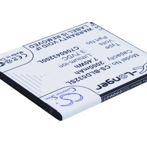 BLU D532 D534 D670 L120 Replacement Battery 3.7V 2000mAh