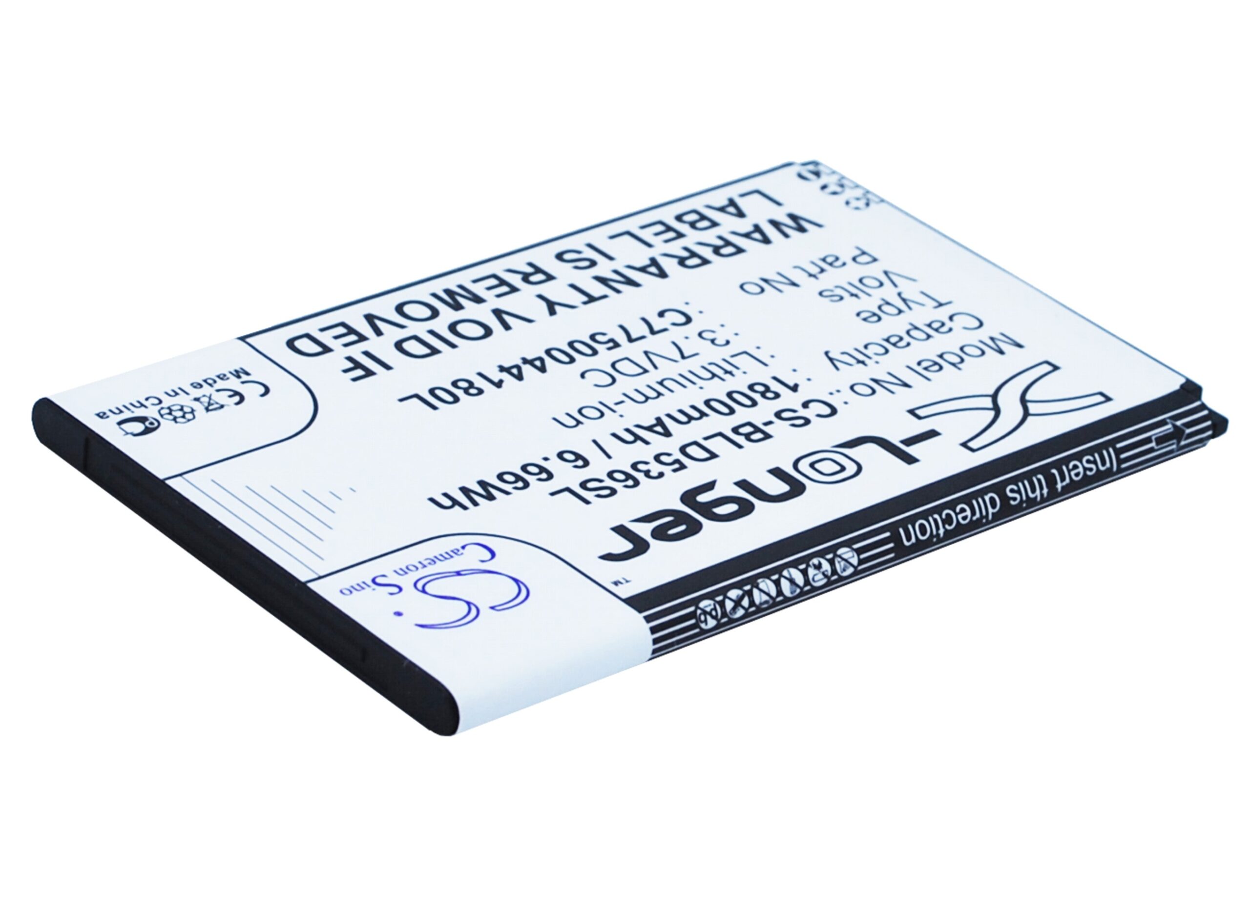 BLU D030 D536 Dash M Replacement Battery 3.7V 1800mAh