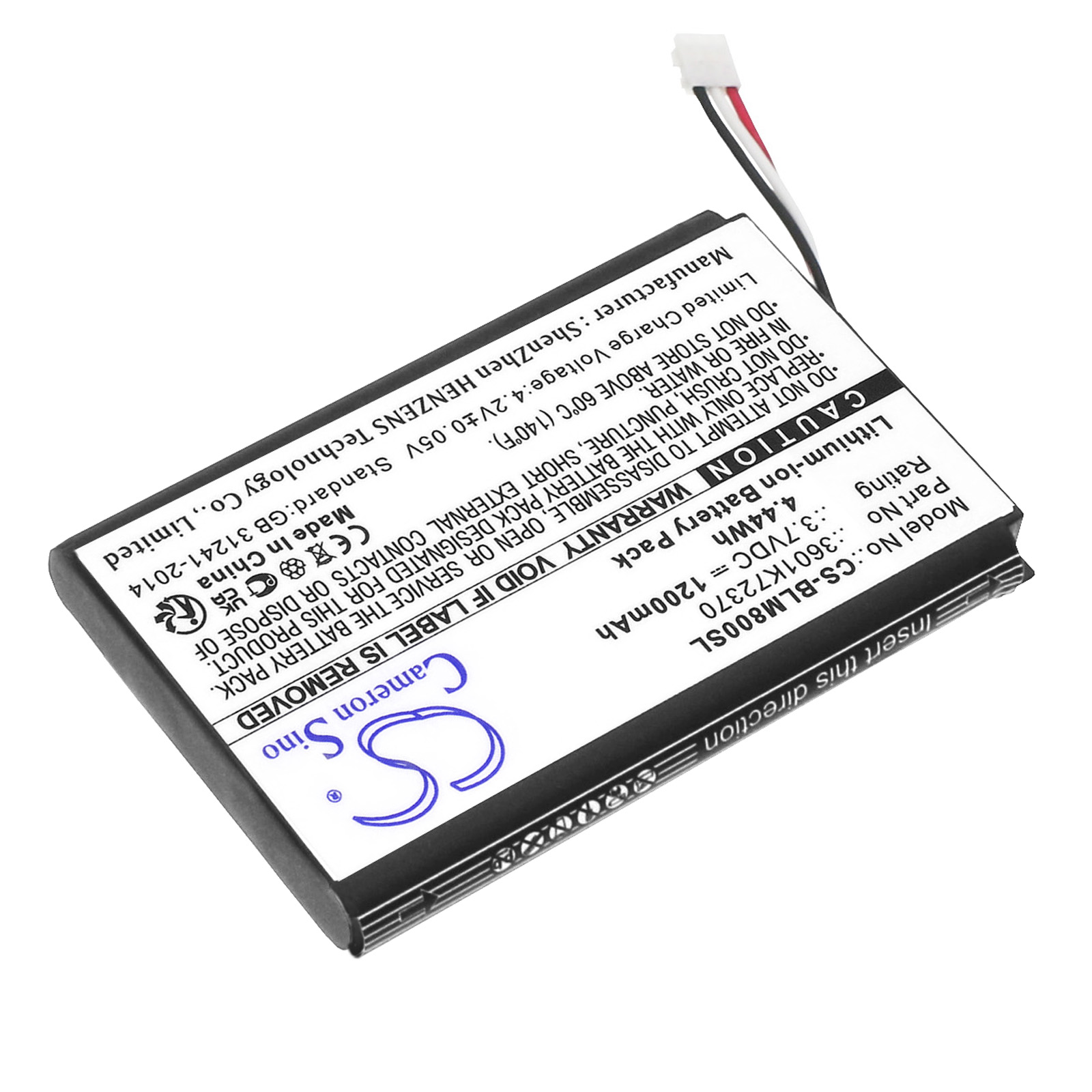 BOSCH GLM 80 BATTERY REPLACEMENT 3601K72300 3601K72350 Replacement Battery