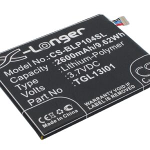 BLU L110 Life View P104 Replacement Battery 3.7V 2600mAh