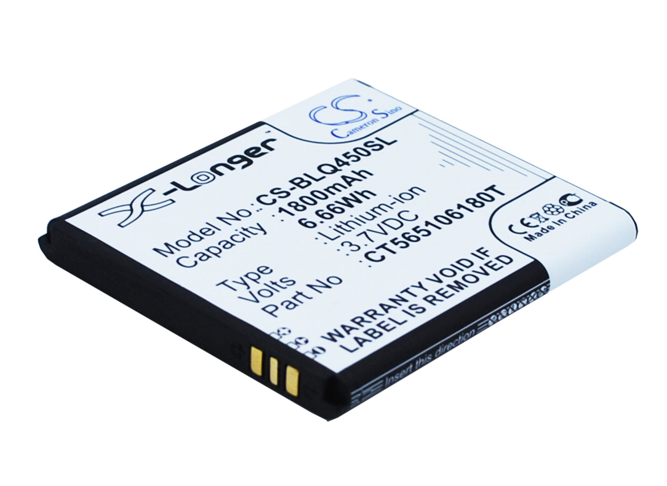 BLU SMARTPHONE BATTERY REPLACEMENT Quattro 4.5 Replacement Battery