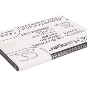 BLU D170 DASH 3.5 Replacement Battery 3.7V 1300mAh