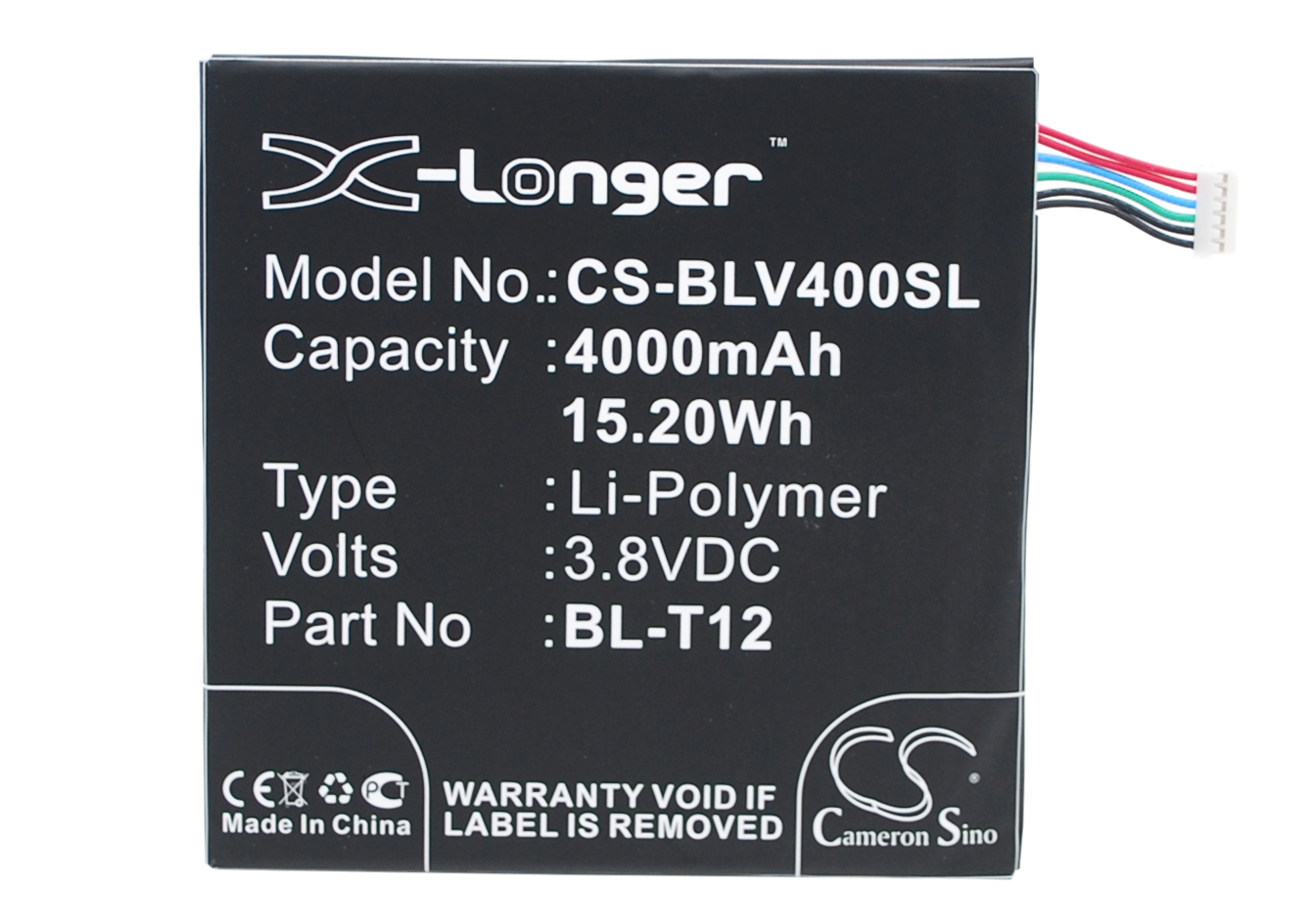 LG Pad 7.0 V400 V410 BL-T12 EAC62438201 Tablet Replacement Battery 4000mAh