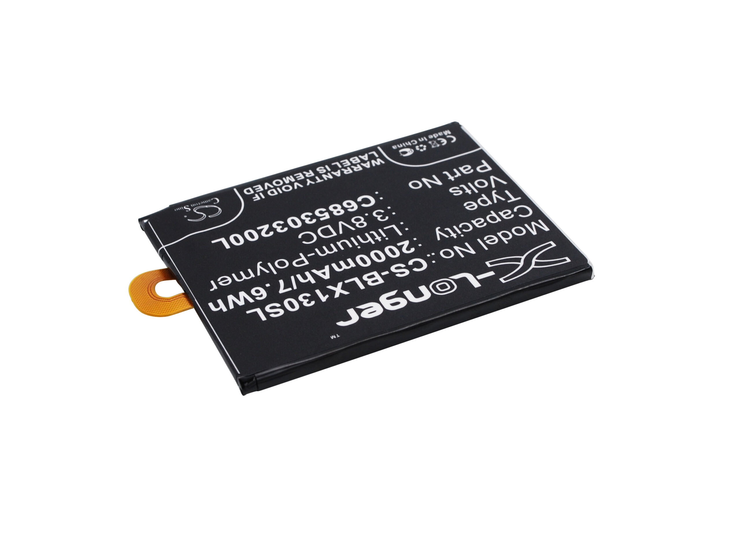 BLU Win Jr LTE X130 X130q C685303200L Replacement Battery 2000mAh