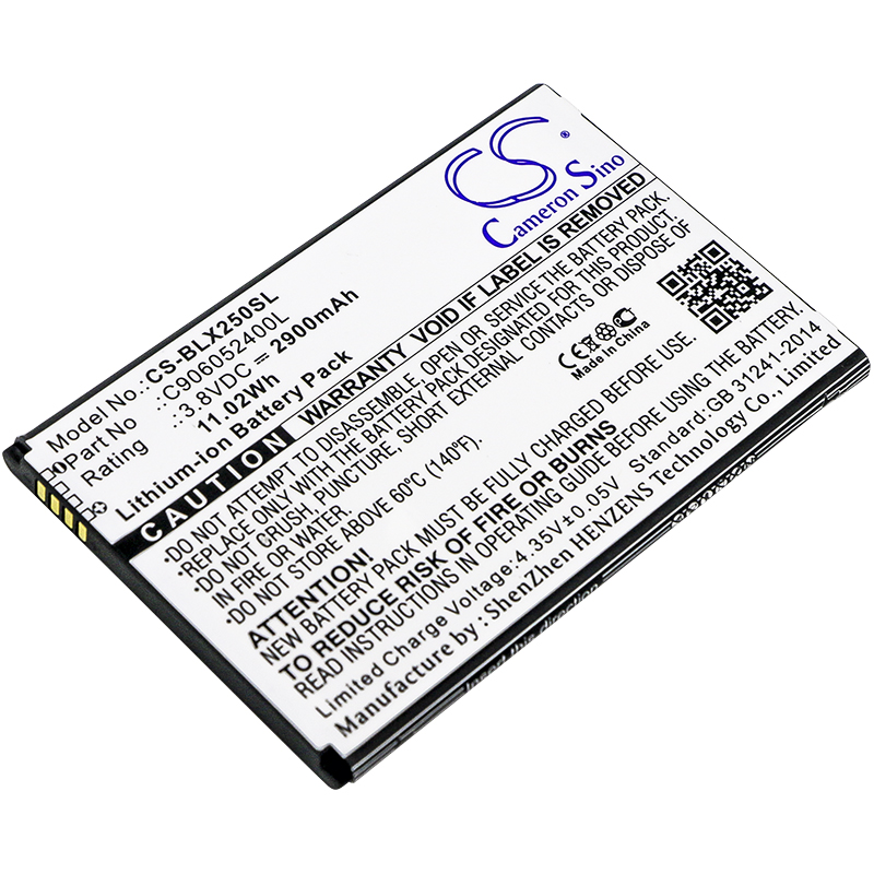 BLU E050 Energy X2 Replacement Battery 3.8V 2900mAh
