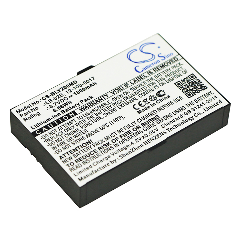 BIOLIGHT Evita 4 Medical Replacement Battery 3.7V 1800mAh