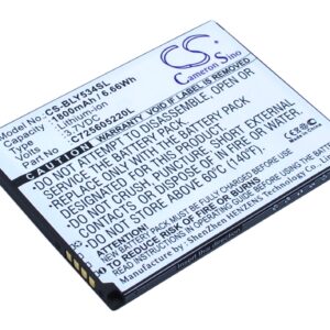BLU Studio 5.0 HD Y534Q Replacement Battery 3.7V 1800mAh