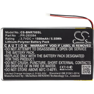 Barnes & Noble BNRV700 Tablet Replacement Battery 1500mAh