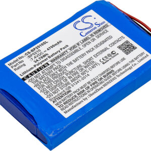 BK Precision 2510 2510 Oscilloscopes 2511 2512 Replacement Battery 4700mAh