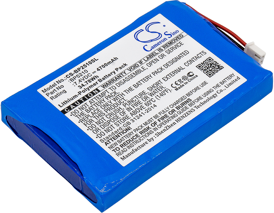 BK Precision 2510 2511 2512 2515 2516 BP5210 Replacement Battery 7.4V 4700mAh