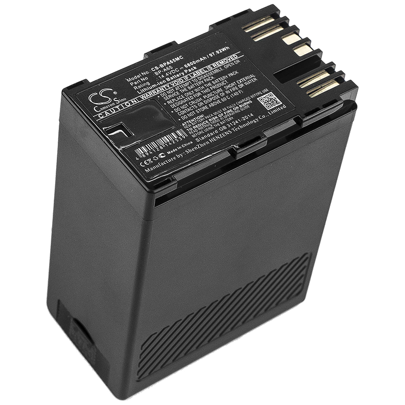 Canon BP-A65 EOS Series Replacement Battery 6800mAh