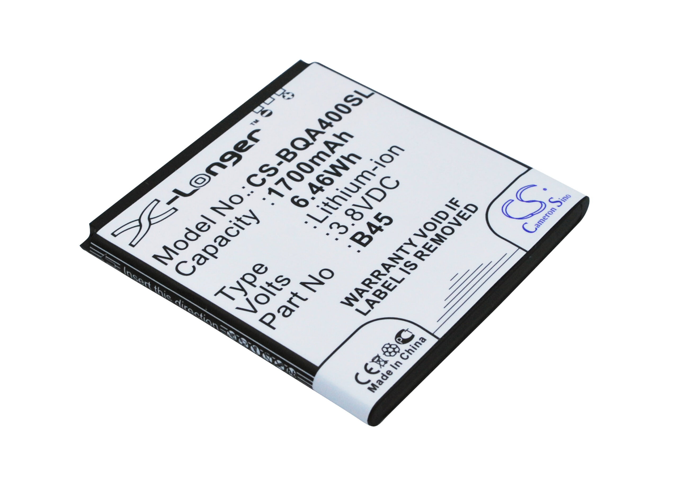 1500/252 BQ Aquaris 4 Malata i10 Replacement Battery 1700mAh