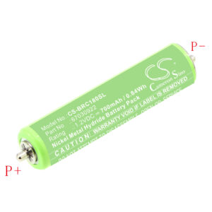 Braun 1000 10B 150S-1 170 1715 1735 1775 180 190s Replacement Battery 700mAh