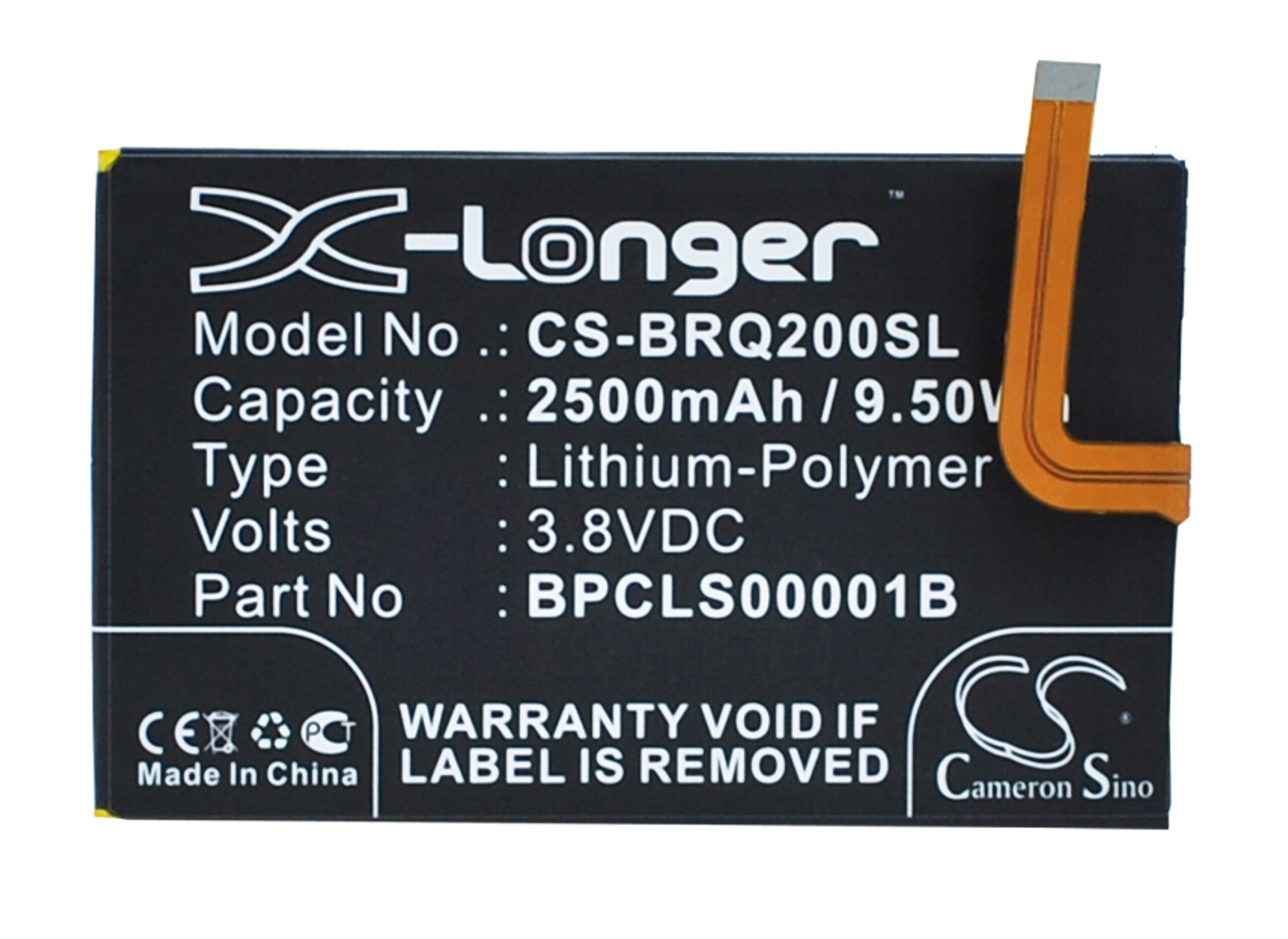 Blackberry Classic Kopi Q20 Replacement Battery 3.8V 2500mAh