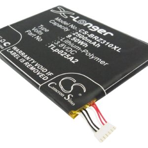 Blackberry STJ100-1 Z3 Replacement Battery 3.8V 2500mAh