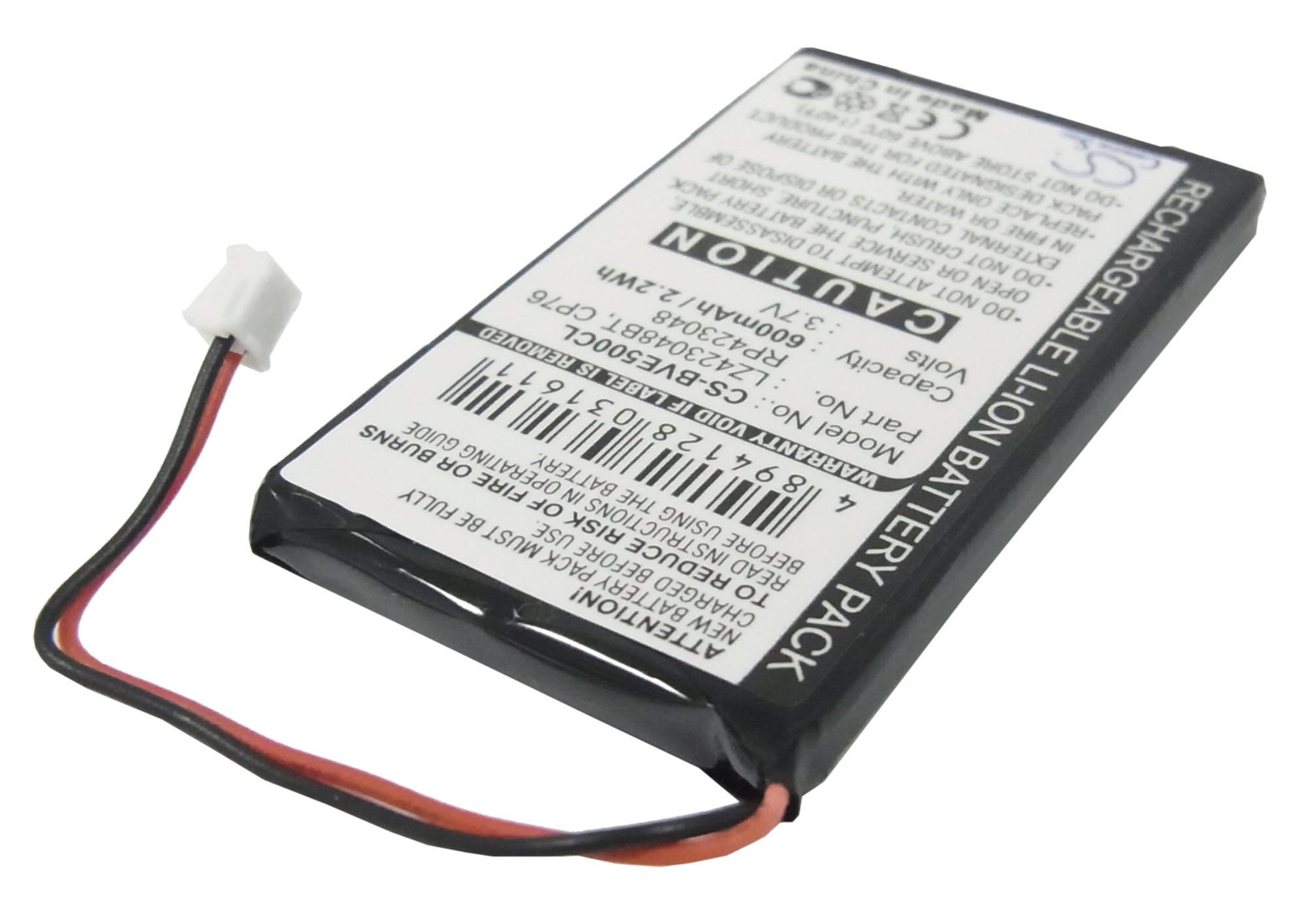 BTI Verve 500 Grundig Calios 1 Cordless Phone Replacement Battery 3.7V 600mAh