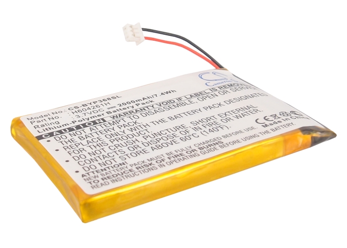 Bushnell 36-8100 BUU0057 Replacement Battery 3.7V 2000mAh