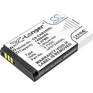 CAT CATERPILLAR B25 Replacement Battery 3.7V 1450mAh