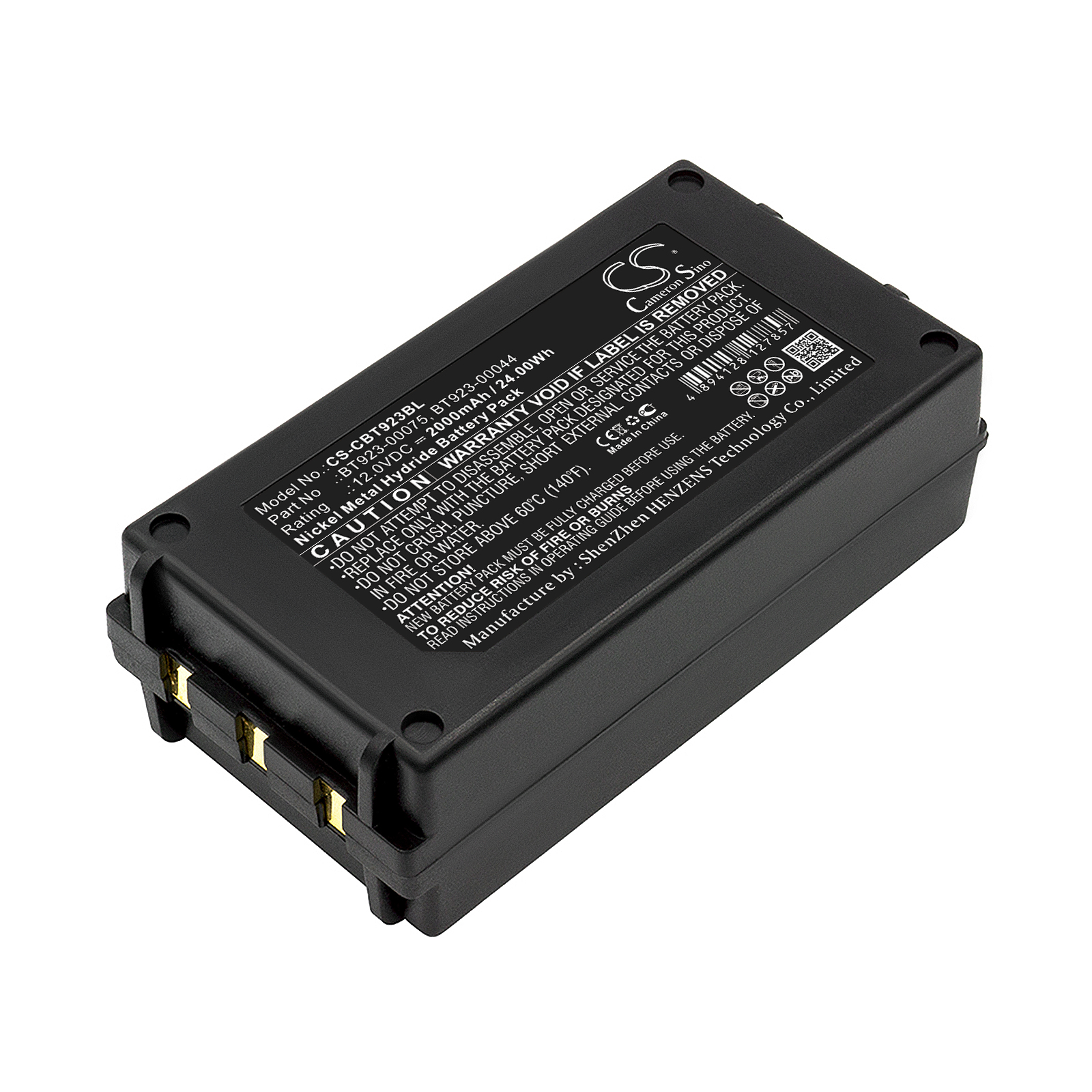 Cattron Theimeg Easy Mini TH-EC 30 u. 40 Replacement Battery 12V 2000mAh