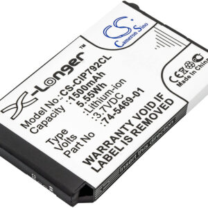 Cisco 7026G 74-5468-01 7925 7925G 7925G-EX 7926 Replacement Battery 1500mAh
