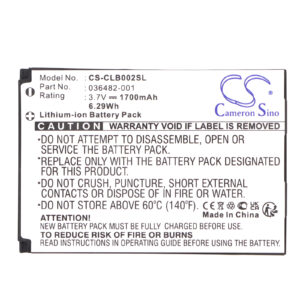 COLUMBIA BATTERY 036482 Omni-Heat Replacement Battery
