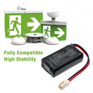 Neptolux Emergency Exit Lights Emergency Light Replacement Battery 700mAh