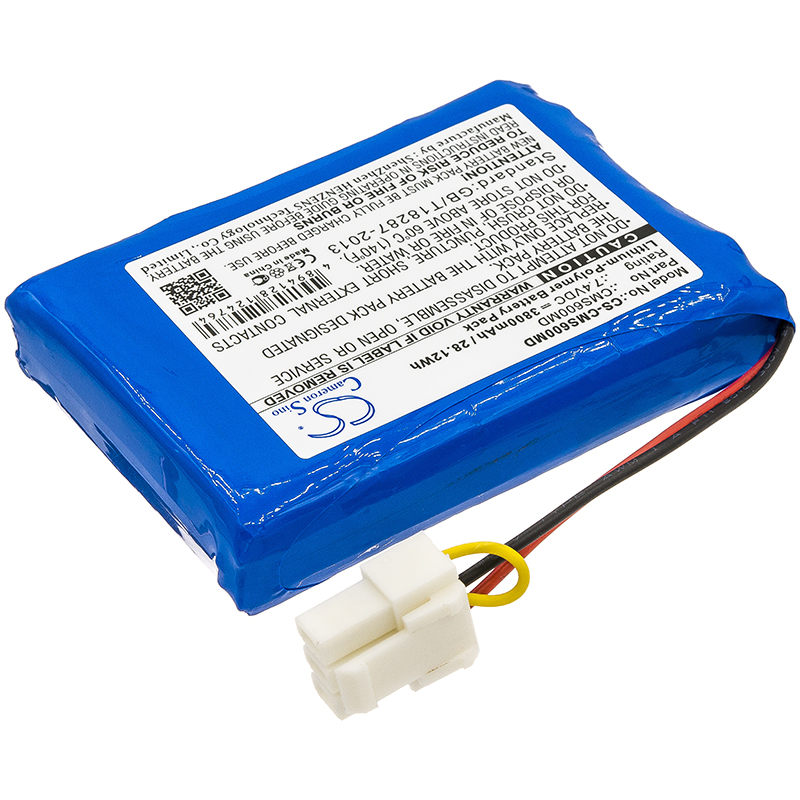 CONTEC CMS6000 MONITOR CMS6000 88889457 Medical Replacement Battery 3800mAh