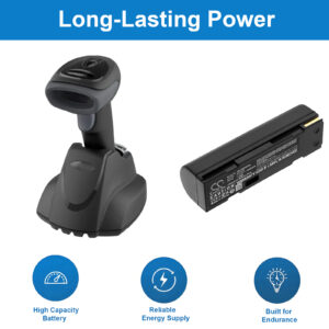 CINO 680BT F680BT F780BT Cognex Dataman 8000 Replacement Battery 2000mAh