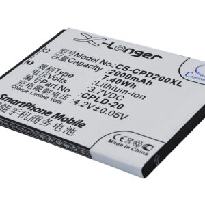 CPLD20 Coolpad 8730 8736 8920 Replacement Battery 2000mAh