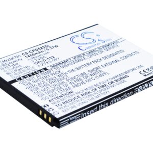 Coolpad 5263 5360 CPLD-152 Replacement Battery 3.7V 1450mAh