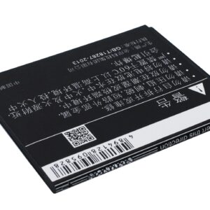 Coolpad 5311 7251 CPLD-121 Replacement Battery 3.7V 1650mAh