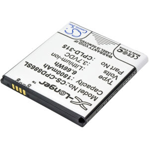 Vodafone 888N 889N 890N Smart 4 CPLD-315 Replacement Battery 3.7V 1800mAh