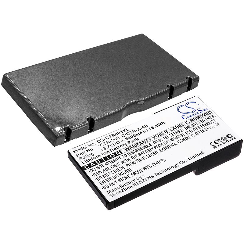 Nintendo 3DS MIN-CTR-001 Replacement Battery 5000mAh