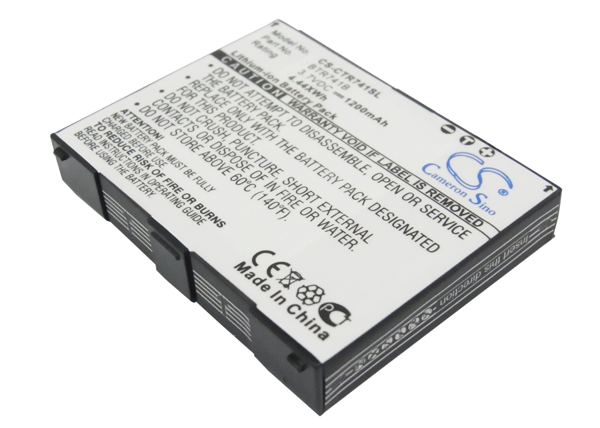 Casio GzOne Brigade Replacement Battery 3.7V 1200mAh