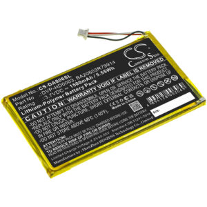 Creative Zen Vision M Zen Vision M Video MP3 Player Replacement Battery 1500mAh