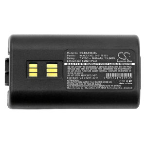 Datalogic 944501055 944501056 944501057 944501088 Replacement Battery 2600mAh