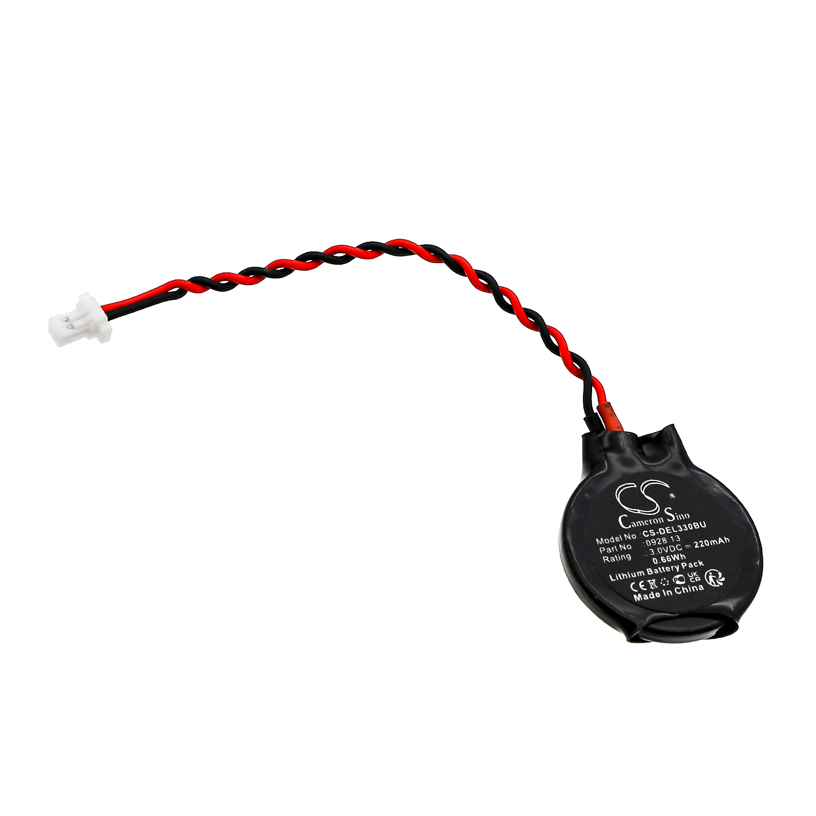 DELL 0928.13 Latitude Series Replacement Battery 3V 220mAh