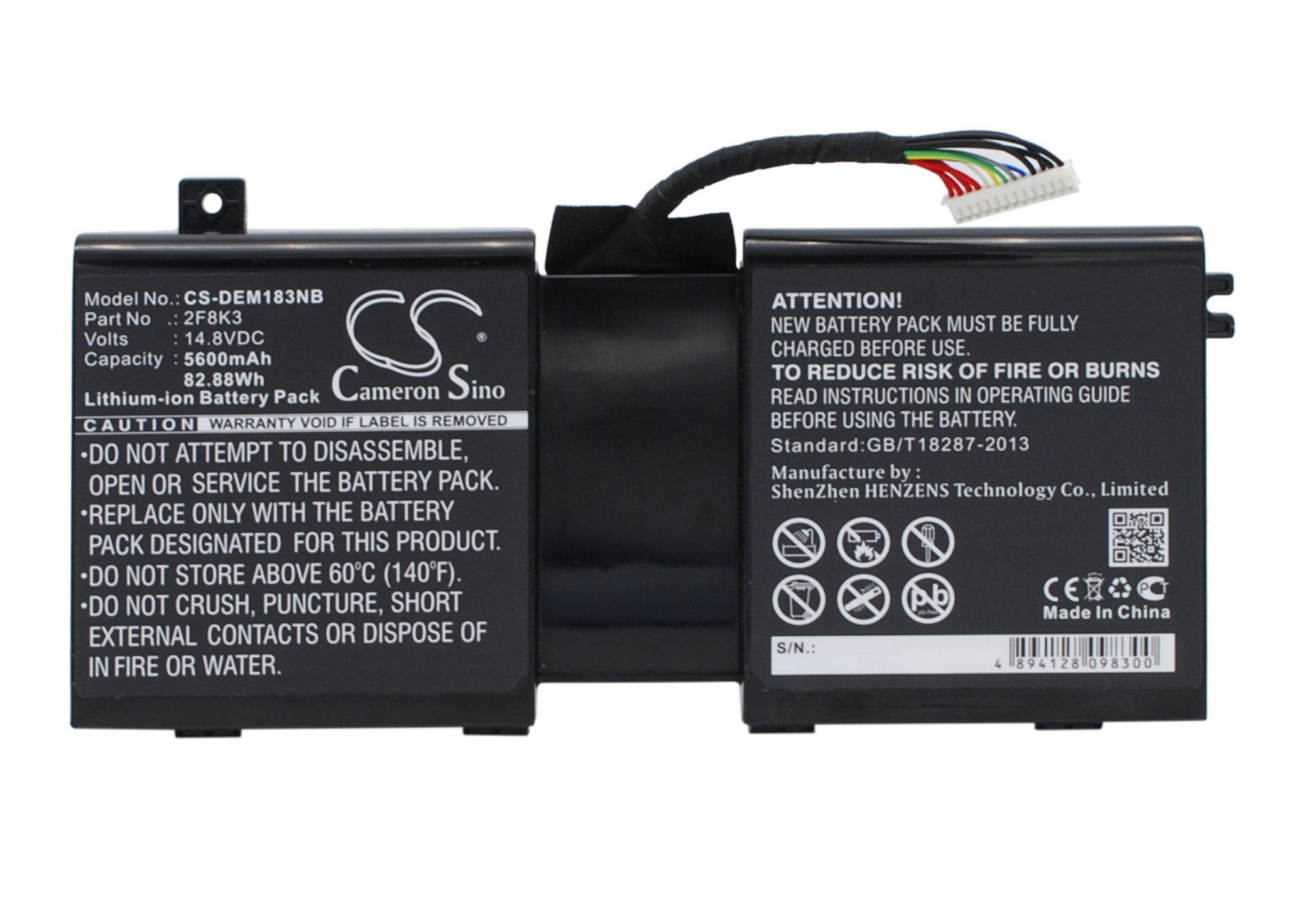 DELL Alienware 1 Replacement Battery 14.8V 5600mAh