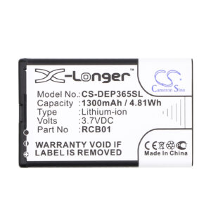 ALIGATOR C200 Replacement Battery 3.7V 1300mAh