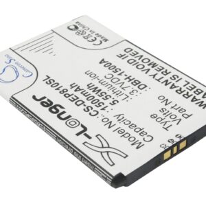 Doro 6379 Liberto 810 DBH-1500A Mobile/SmartPhone Replacement Battery 3.7V 1500mAh