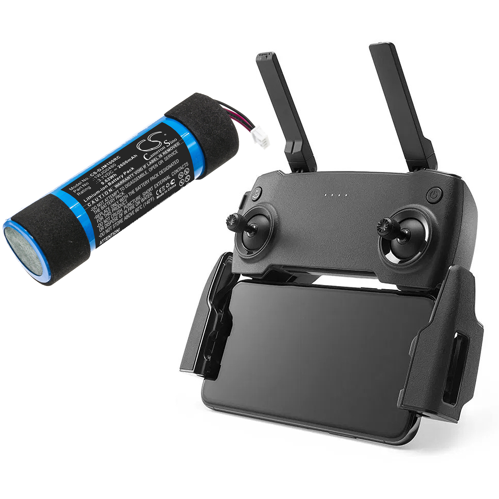 DJI Mavic mini Controller Replacement Battery 3.7V 2600mAh